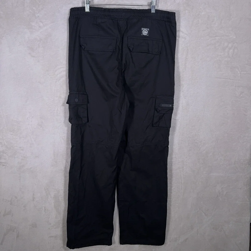 Billionaire Boys Club Cargo Pants Mens XL Black Utility Techwear Streetwear Y2K